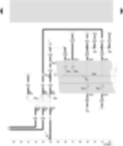 Wiring Diagram  SEAT TOLEDO 1999 - Right rear light - right brake light - rear right indicator - trailer indicator light