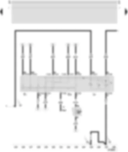 Wiring Diagram  SEAT TOLEDO 2000 - Lighting switch - rear fog light switch - lighting switch light bulb