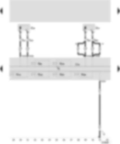 Wiring Diagram  SEAT TOLEDO 2001 - ABS with EDL control unit - wheel speed sensor rear right - wheel speed sensor rear left