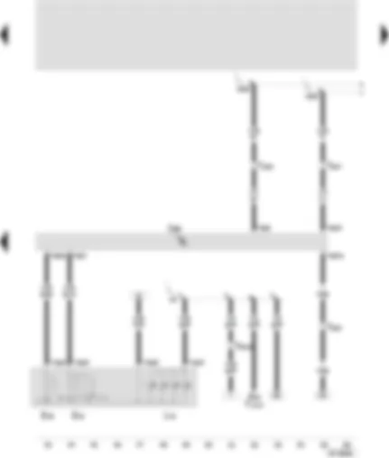 Wiring Diagram  SEAT TOLEDO 2000 - Door control unit - driver