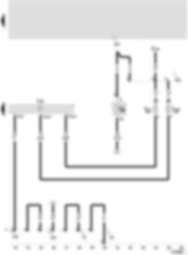 Wiring Diagram  SEAT TOLEDO 2002 - Convenience system central control unit