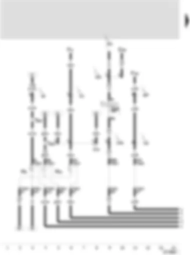 Wiring Diagram  SEAT TOLEDO 2002 - Turn signal bulb - rear left - brake and tail light bulb - left