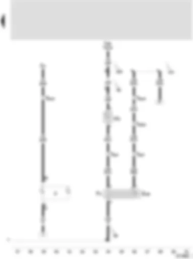 Wiring Diagram  SEAT TOLEDO 2002 - Tailgate/bootlid release switch - luggage compartment light switch - luggage compartment light - number plate light
