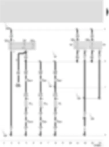Wiring Diagram  SEAT TOLEDO 2005 - Door contact switch - front passenger