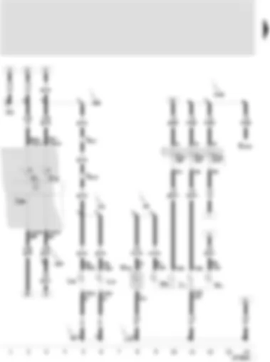 Wiring Diagram  SEAT TOLEDO 2005 - Twin filament bulb/sealed beam insert - left - rear fog light bulb - left - rear fog light bulb - right - side light bulb - left