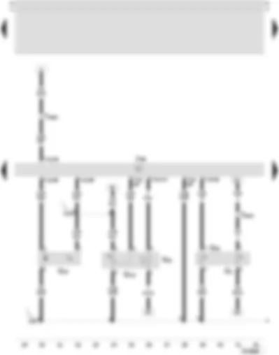 Wiring Diagram  SEAT TOLEDO 2006 - 4LV control unit (injection system) - coolant temperature sender - Hall sender - exhaust gas recirculation potentiometer - exhaust gas recirculation valve