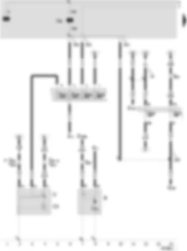 Wiring Diagram  SEAT TOLEDO 2005 - Battery - starter - alternator - voltage regulator - ignition/starter switch - X contact relief relay