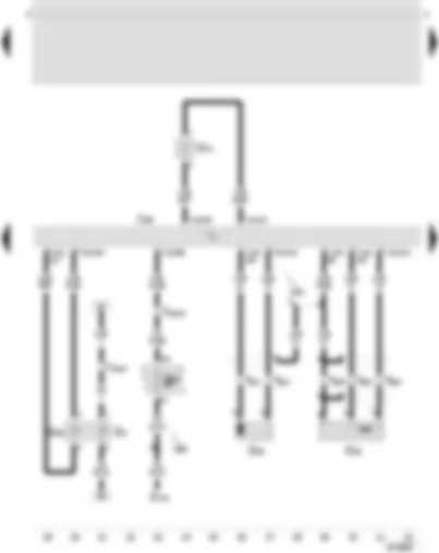 Wiring Diagram  SEAT TOLEDO 2005 - Diesel direct injection system control unit - coolant temperature gauge sender - engine speed sender - needle lift sender