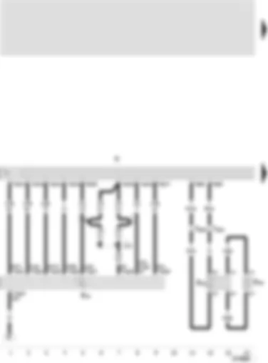 Wiring Diagram  SEAT TOLEDO 2005 - Radio - front left treble loudspeaker - front left bass loudspeaker - CD changer