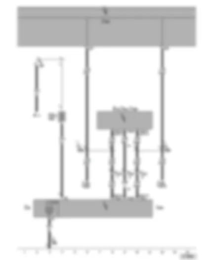 Wiring Diagram  SEAT TOLEDO 2005 - Heating switch or heat output - Climatronic control unit - air conditioning system control unit - additional air heater control unit - additional heating heater element