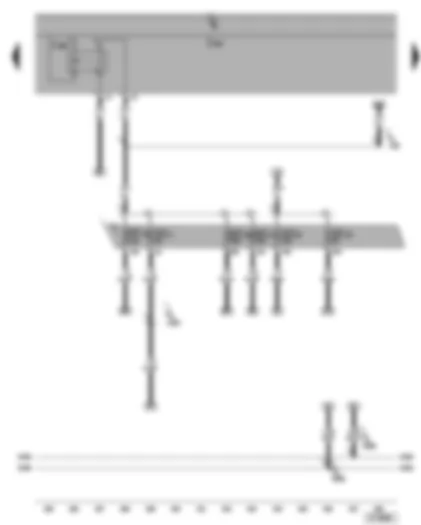 Wiring Diagram  SEAT TOLEDO 2006 - Onboard supply control unit - terminal 15 voltage supply relay 2