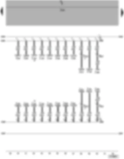 Wiring Diagram  SEAT TOLEDO 2005 - Connection for: Control units