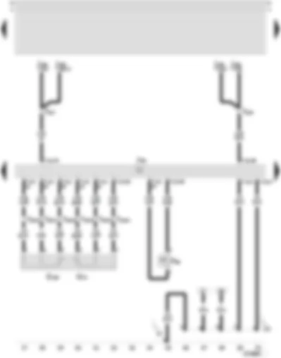 Wiring Diagram  SEAT TOLEDO 2006 - Simos control unit - power assisted steering pressure switch - accelerator position sender - accelerator position sender 2