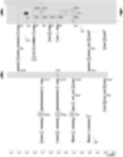 Wiring Diagram  SEAT TOLEDO 2006 - Simos control unit - clutch pedal switch - map-controlled engine cooling system thermostat