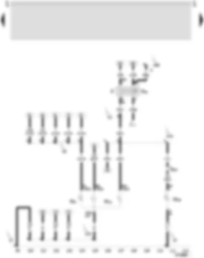 Wiring Diagram  SEAT TOLEDO 2006 - Brake light switch - brake pedal switch - rear left turn signal bulb - left brake and tail light bulb - high level brake light bulb