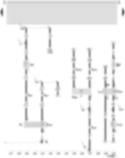 Wiring Diagram  SEAT TOLEDO 2006 - Rear lid release switch - tank filler flap remote release switch - luggage compartment light switch - luggage compartment light - button illumination bulb