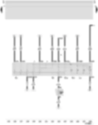 Wiring Diagram  SEAT TOLEDO 2006 - Light switch - fog light switch - rear fog light switch - fog light warning lamp - light switch