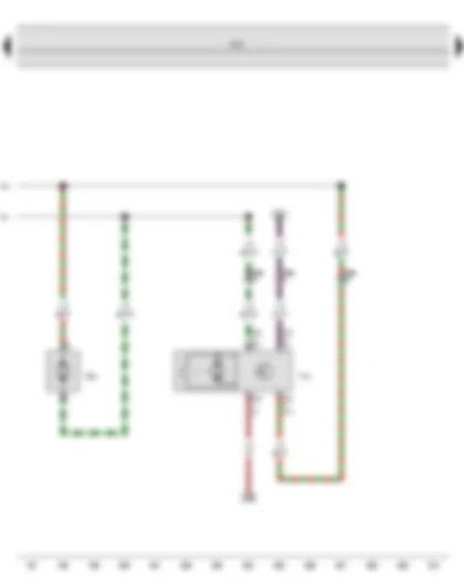 Wiring Diagram  SEAT TOLEDO 2013 - Rear window wiper motor - Windscreen and rear window washer pump