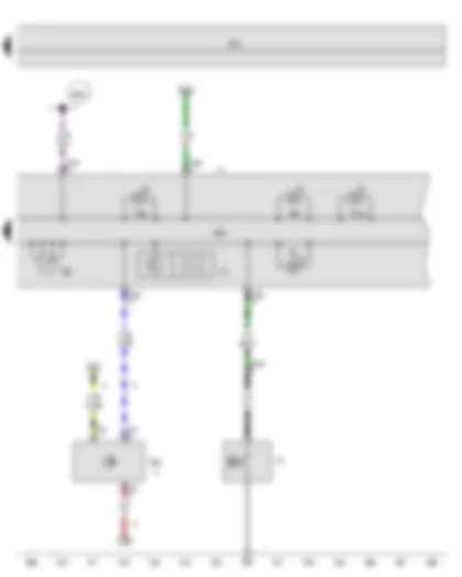 Wiring Diagram  SEAT TOLEDO 2013 - Oil pressure switch - Speedometer - Speedometer sender - Dash panel insert - Trip counter