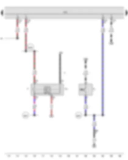 Wiring Diagram  SEAT TOLEDO 2013 - Reversing light switch - Brake pedal switch