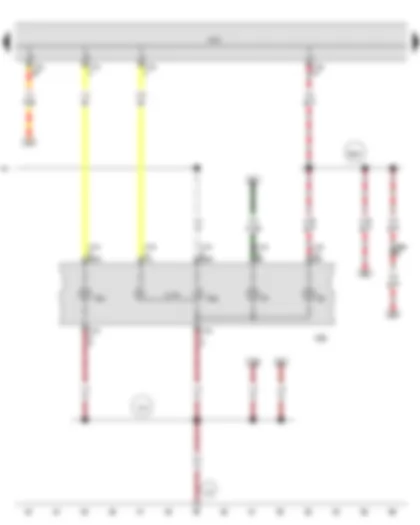 Wiring Diagram  SEAT TOLEDO 2013 - Front right headlight
