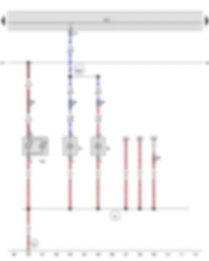 Wiring Diagram  SEAT TOLEDO 2013 - Additional brake light bulb - Left number plate light - Right number plate light