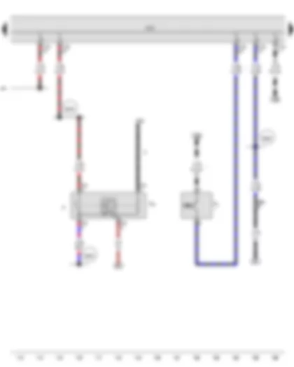 Wiring Diagram  SEAT TOLEDO 2013 - Reversing light switch - Brake pedal switch