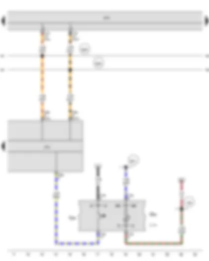 Wiring Diagram  SEAT TOLEDO 2013 - Centre switch module 2 in dash panel - TCS and ESP button - ABS control unit