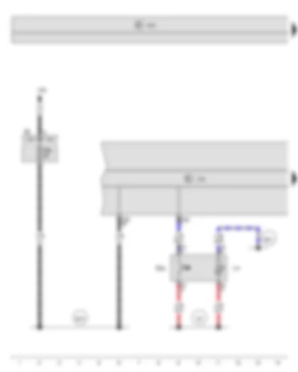 Wiring Diagram  SEAT TOLEDO 2013 - Tyre Pressure Monitoring System button - ABS control unit - Fuse holder B