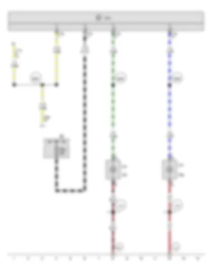 Wiring Diagram  SEAT TOLEDO 2013 - Left fog light bulb - Right fog light bulb - Fuse holder B