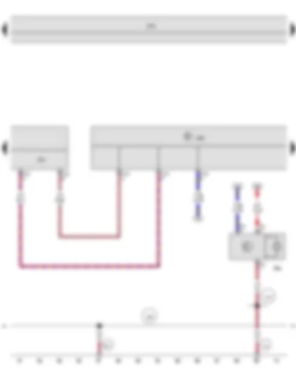 Wiring Diagram  SEAT TOLEDO 2013 - High-pressure sender - Radiator fan control unit - Air conditioning system control unit