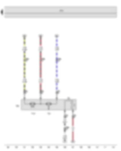 Wiring Diagram  SEAT TOLEDO 2013 - Front passenger side exterior mirror