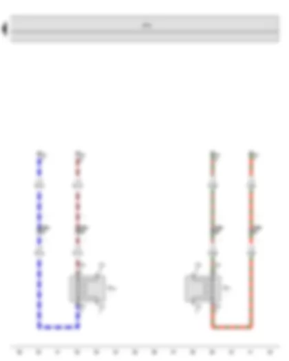 Wiring Diagram  SEAT TOLEDO 2013 - Rear left bass loudspeaker - Rear right bass loudspeaker