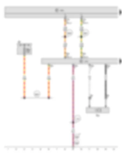 Wiring Diagram  SEAT TOLEDO 2013 - Mobile telephone operating electronics control unit - Telephone microphone - Fuse holder B