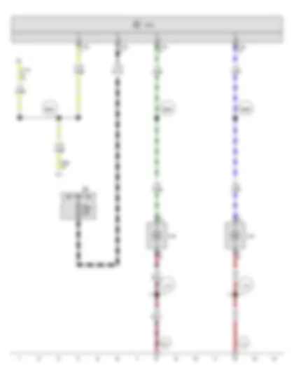 Wiring Diagram  SEAT TOLEDO 2013 - Left fog light bulb - Right fog light bulb - Fuse holder B