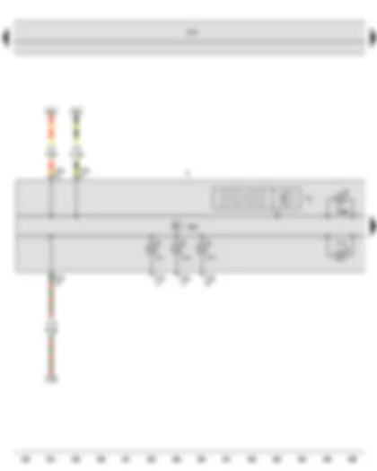 Wiring Diagram  SEAT TOLEDO 2013 - Dash panel insert - Digital clock