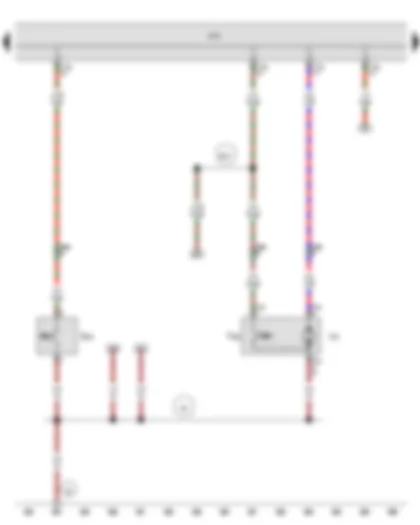 Wiring Diagram  SEAT TOLEDO 2013 - Rear lid handle release button - Rear lid lock unit - Rear lid central locking motor