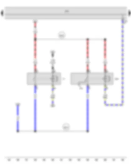 Wiring Diagram  SEAT TOLEDO 2013 - Fuel pump relay - Fuel supply relay