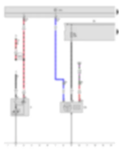 Wiring Diagram  SEAT TOLEDO 2013 - Starter - Alternator with voltage regulator - Fuse holder A