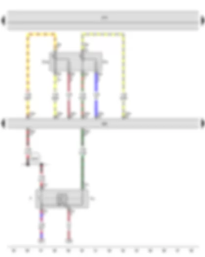 Wiring Diagram  SEAT TOLEDO 2013 - Brake pedal switch - Accelerator position sender - Engine control unit
