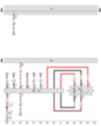 Wiring Diagram  SEAT TOLEDO 2013 - Fuel gauge sender - Fuel system pressurisation pump - Fuel pump control unit - Engine control unit