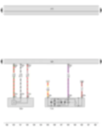 Wiring Diagram  SEAT TOLEDO 2013 - Brake servo pressure sensor - Engine control unit - Vacuum pump for brakes