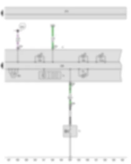 Wiring Diagram  SEAT TOLEDO 2013 - Oil pressure switch - Speedometer - Dash panel insert - Trip counter