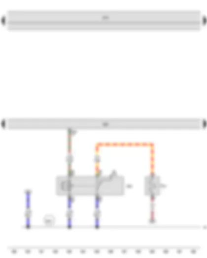 Wiring Diagram  SEAT TOLEDO 2013 - Engine control unit - Heater element relay - Heater element for crankcase breather