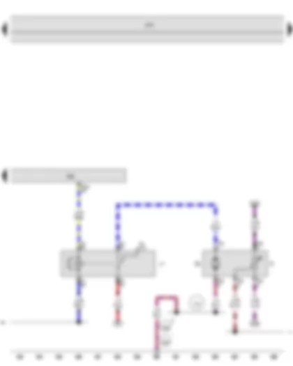 Wiring Diagram  SEAT TOLEDO 2013 - Fuel gauge sender - Fuel system pressurisation pump - Fuel pump relay - Engine control unit