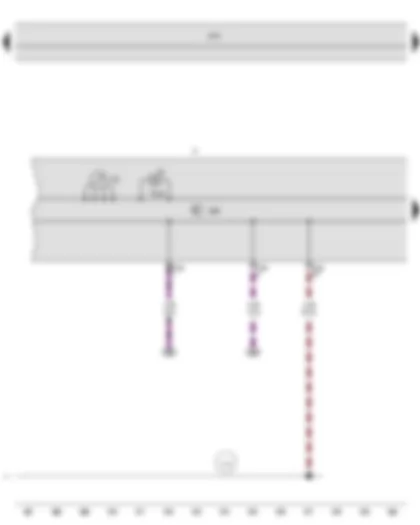 Wiring Diagram  SEAT TOLEDO 2013 - Fuel gauge - Dash panel insert