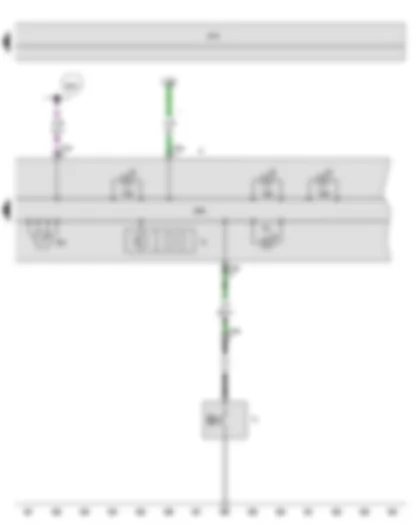 Wiring Diagram  SEAT TOLEDO 2013 - Oil pressure switch - Speedometer - Dash panel insert - Trip counter