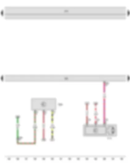 Wiring Diagram  SEAT TOLEDO 2013 - Oil level and oil temperature sender - Engine control unit - Coolant circulation pump 2