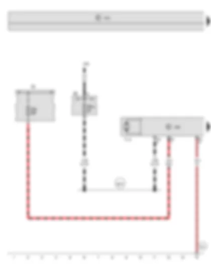 Wiring Diagram  SEAT TOLEDO 2013 - Power steering control unit - Fuse holder A - Fuse holder B - Steering hydraulics pump