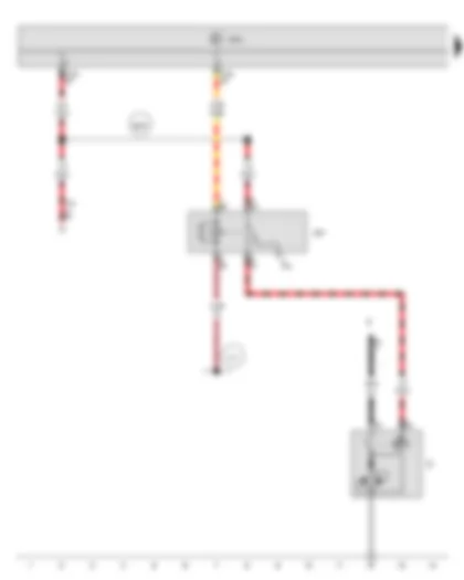 Wiring Diagram  SEAT TOLEDO 2013 - Starter - Starter inhibitor relay